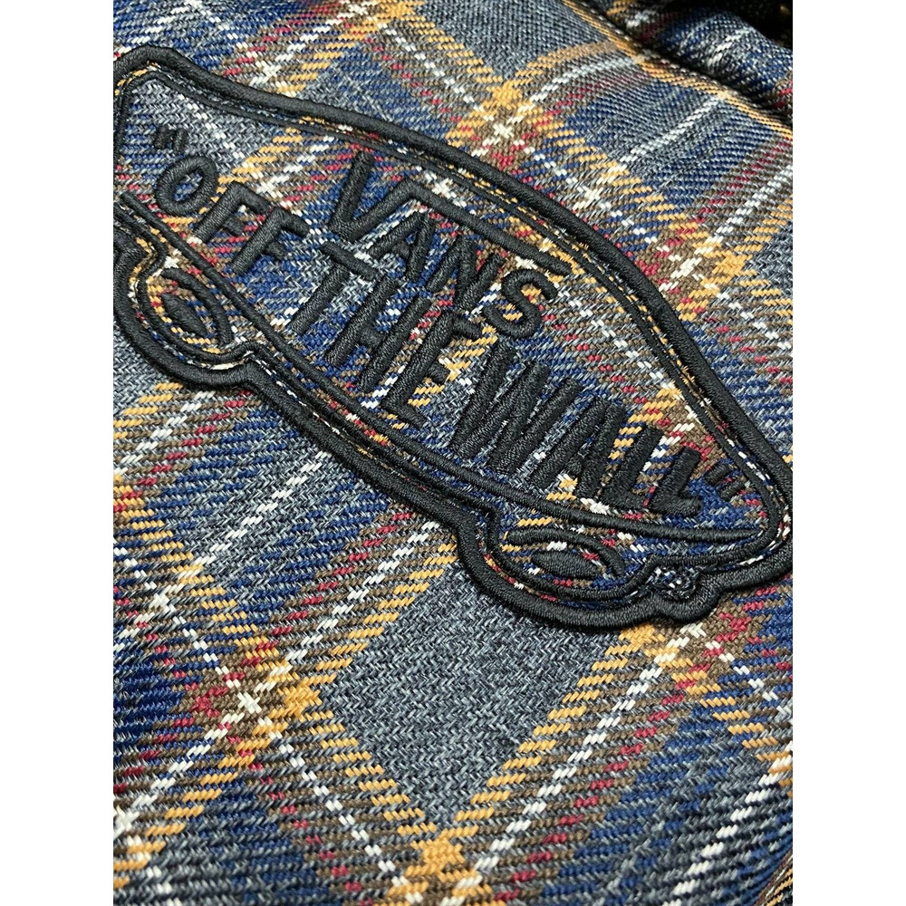 Vans off The Wall Women's Realm Plaid Backpack Bag DELETE - Picture 3 of 3